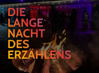 Veranstaltung: DIE LANGE NACHT DES ERZÄHLENS Sa 07.​11.​2026