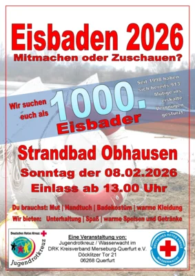 Eisbaden 2026 am 8. Februar ab 13 Uhr