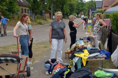 Foto vom Straßentrödel 2025