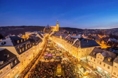 Schneeberger Weihnachtsmarkt (Bild vergr&ouml;&szlig;ern)