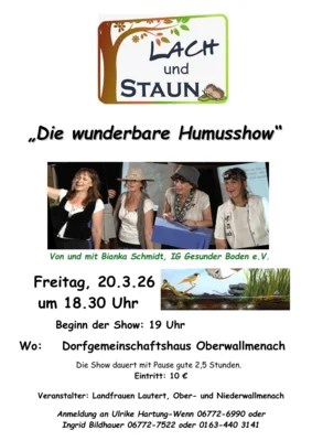 Humusshow (Bild vergr&ouml;&szlig;ern)