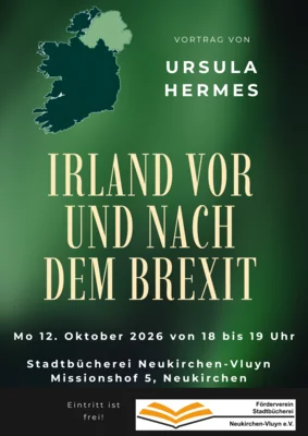 Plakat Irland vor und nach dem Brexit