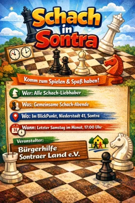 Flyer Schach in Sontra (Bild vergr&ouml;&szlig;ern)
