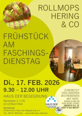 Veranstaltung: AUSGEBUCHT !!!  Faschings-Fisch-Fr&uuml;hst&uuml;ck Di 17.​02.​2026