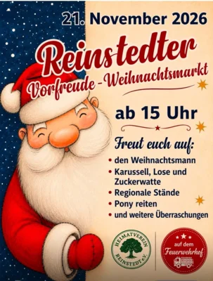 Bild mit Veranstaltungsinformationen ©Heimatverein Reinstedt (KI generiert)