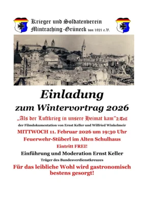 Veranstaltung: Wintervortrag Mi 11.​02.​2026
