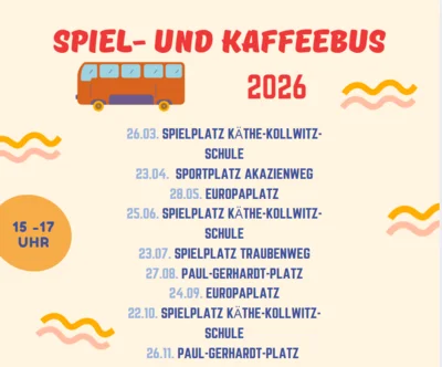 Spiel- und Kaffeebus