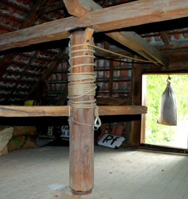 Dachboden des Zehntspeichers (Foto: Reinhard Bartels)
