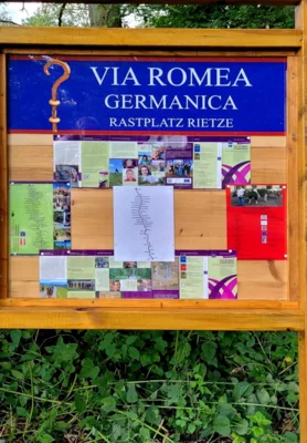 Infotafel in Rietze (Foto: Heinrich Hennigs)