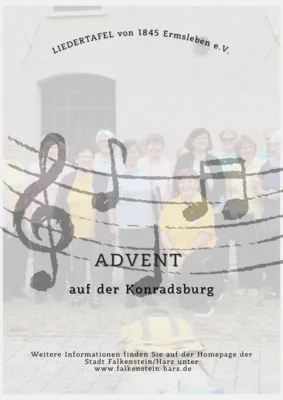 Bild mit Vorankündigung Advent Konradsburg (Bild vergr&ouml;&szlig;ern)
