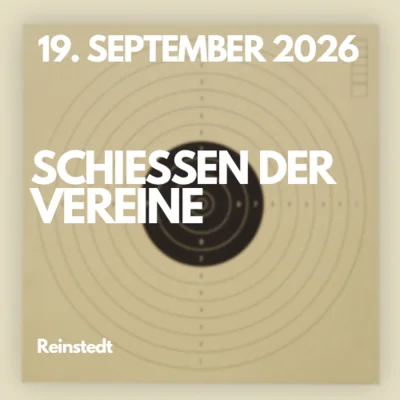 Symbolbild mit Termin zum Vereinsschiessendes SV Reinstedt (Bild vergr&ouml;&szlig;ern)