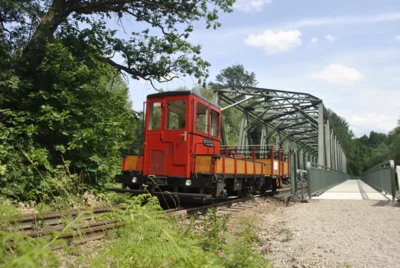 Museumsbahnzug im Schweizerthal