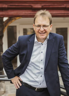 Bürgermeister Bernd Rebhan, Begrüßung