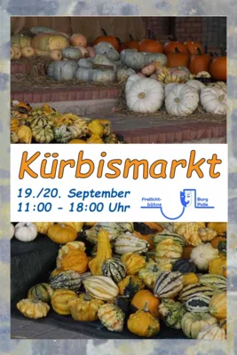 Kürbis Kulinarisch - 19. und 20. September 2026 Burg Polle