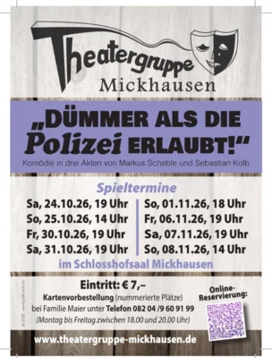 Flyer Theatergruppe