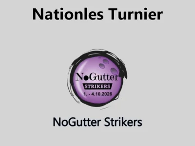 Veranstaltung: NoGutter Strikers 2026 01. – 04.10.2026
