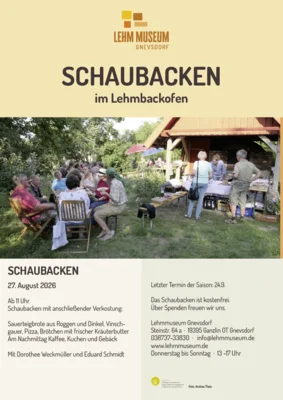 plakat Schaubacken August