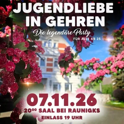 Veranstaltung: Jugendliebe im Herbst Sa 07.​11.​2026