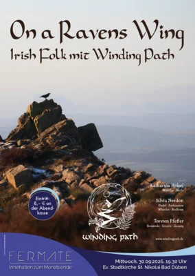 Veranstaltung: Fermate - Innehalten zum Monatsende - Irish Folk Mi 30.09.2026