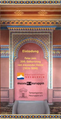 Veranstaltung: FESTVERANSTALTUNG &bdquo;Wer Gutes strebt, muss viele Plagen von allen Seiten her ertragen.&ldquo; Zum 200. Geburtstag von Alexander Gentz Sa 18.​04.​2026