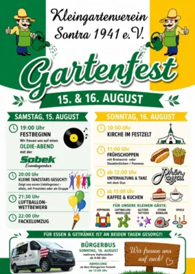 Gartenfest (Bild vergr&ouml;&szlig;ern)