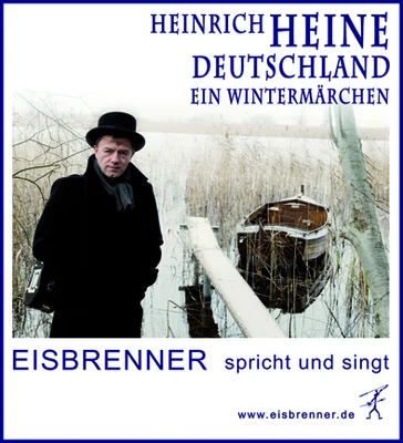 Tino Eisbrenner in winterlicher Landschaft