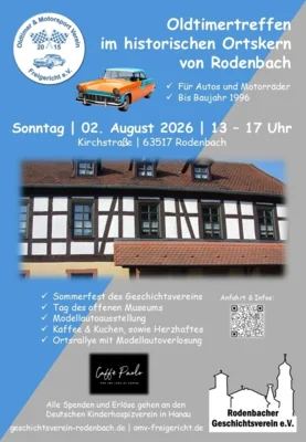 Treffen historischer Kraftfahrzeuge in Rodenbach