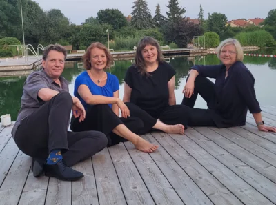 Vorfreude beim Fläming Quartett (Bild vergr&ouml;&szlig;ern)