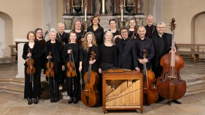Dresdner Barockorchester, Foto: Christian Hostättler (Bild vergr&ouml;&szlig;ern)