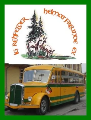 Logo zur Bustour, historischer Bus Foto Rudolpho Duba Internet pixelio  