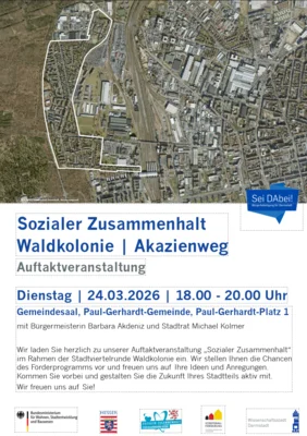 Sozialer Zusammenhalt Waldkolonie | Akazienweg Auftaktveranstaltung