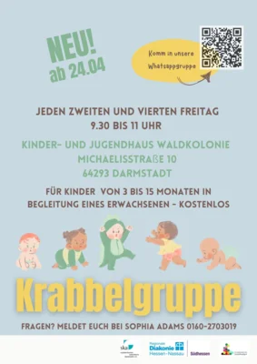 Krabbelgruppe Flyer