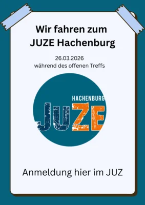 Veranstaltung: Besuch des JUZE Do 26.​03.​2026