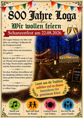 Schanzenfest - 800 Jahre Loga