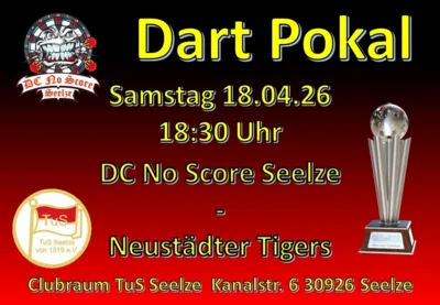 Pokalspiel im Dart (Bild vergr&ouml;&szlig;ern)