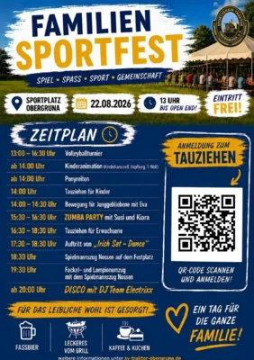 Familiensportfest in Obergruna (Bild vergr&ouml;&szlig;ern)
