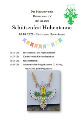 Schützenfest Programm (Bild vergr&ouml;&szlig;ern)