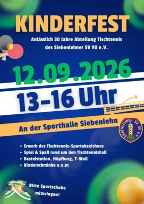 Kinderfest an der Sporthalle Siebenlehn (Bild vergr&ouml;&szlig;ern)