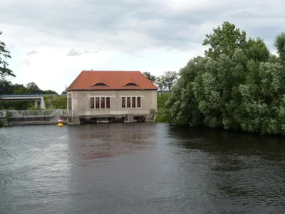 Das Pumpenhaus an der Schleuse Paretz, C: VHP, Foto: S. Weber