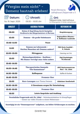 Agenda/Tagesplanung (Bild vergr&ouml;&szlig;ern)