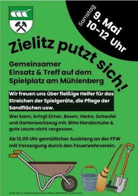 Zielitz putzt sich (Bild vergr&ouml;&szlig;ern)