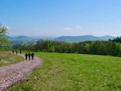 Wandern auf dem Standortübungsplatz Ohrdruf | © Stefan Schambach (Bild vergr&ouml;&szlig;ern)