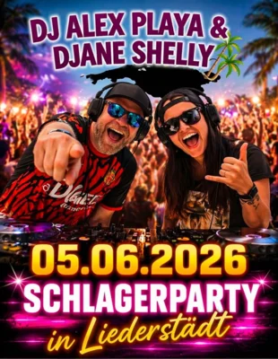 Schlagerparty in Liederstädt am 5. Juni