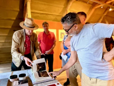 Lehmmuseum Gnevsdorf. Sonderausstellung im Dachgeschoß