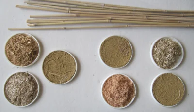 Lange Tafel der Baukultur Lehm und Fasern
