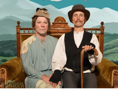 Parktheater Edelbruch als Lisl Karlstadt und Karl Valentin 