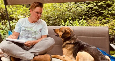 Tierkommunikatorin Michaela Bochus-Hirsch (Bild vergr&ouml;&szlig;ern)