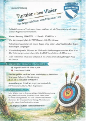 Turnier ohne Visier 2026