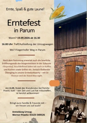 Erntefest in Parum