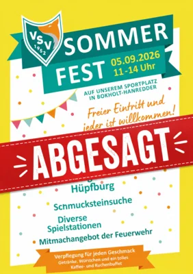 abgesagt: Sommerfest des VSV 2026